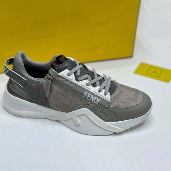 Fendi Men’s Grey Sneakers Shoes-SKU F-101