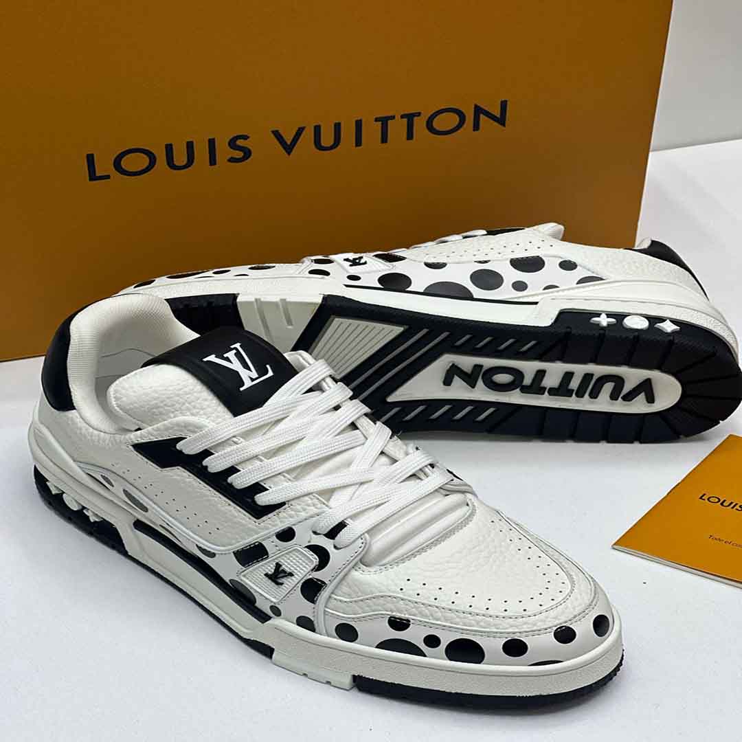 LOUIS VUITTON TRAINER SNEAKERS LEATHER - Newness United Arab Emirates