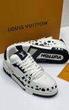 LV TRAINER LEATHER LOW TRAINERS SKU L-105