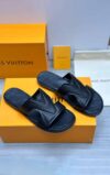 Louis-Vuitton-Black-Men-Slippers-L-101