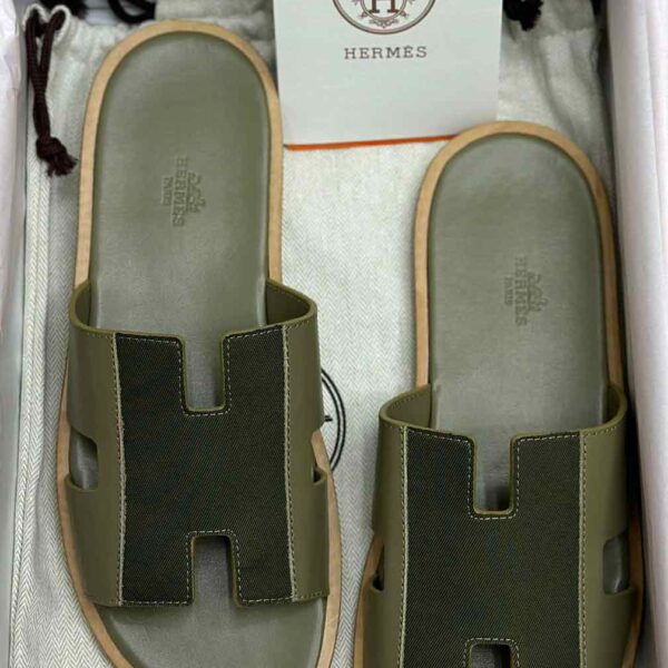 Luxury Men's Leather Sandals Hermes-H-S-106