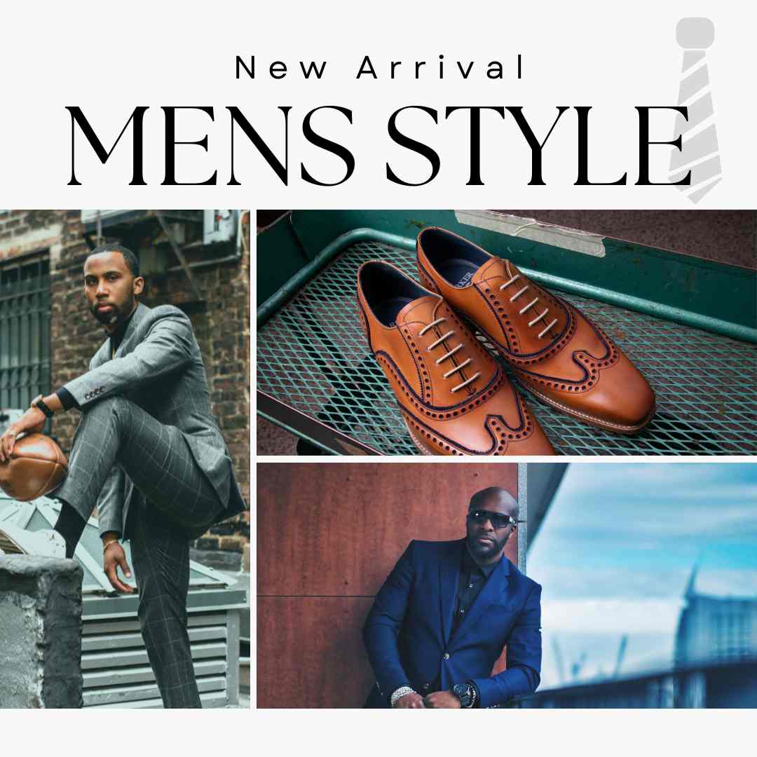 Grey Minimalist Fashion Men Style Instagram Post