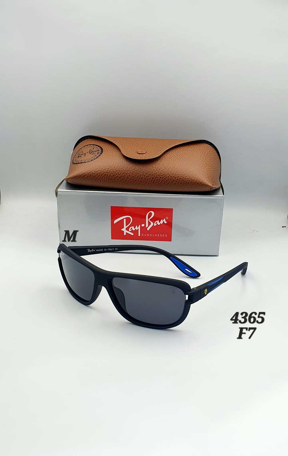 Rayban Black Sports Sunglasses-4365F7