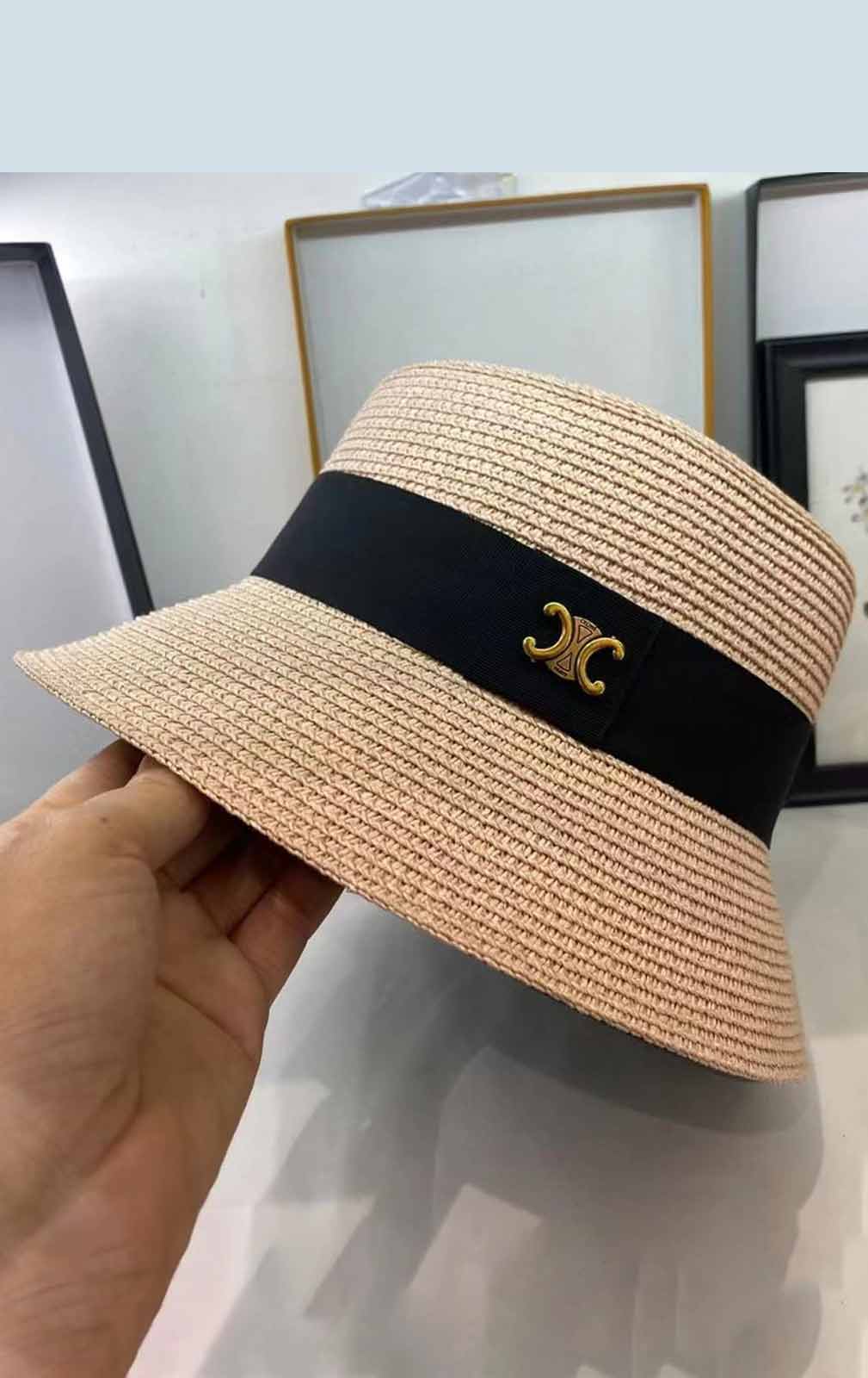 Straw Hat For Girls Beach Sun Hat-CL-H-07