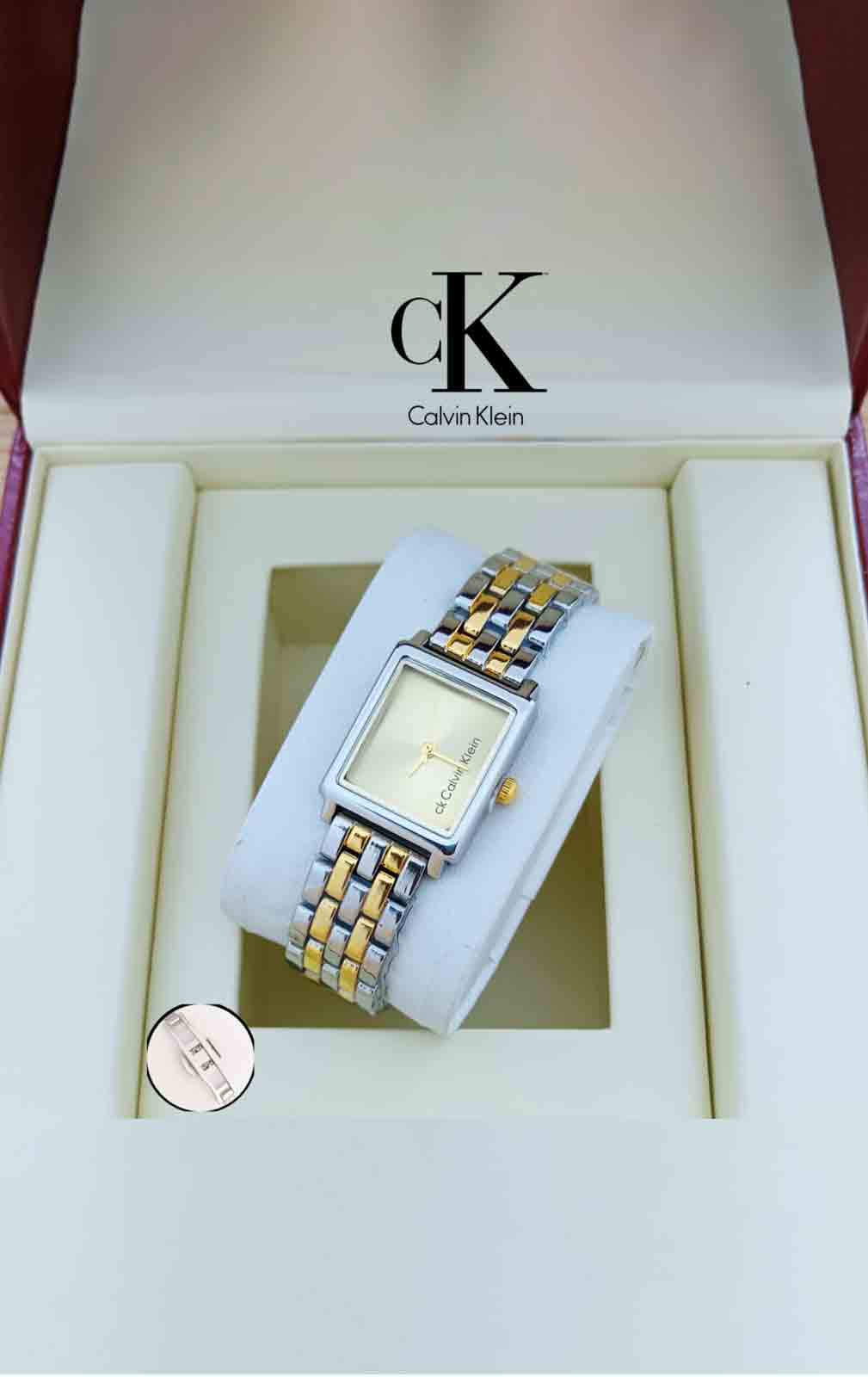 CK Silver-Gold Tone Watch-RA-20