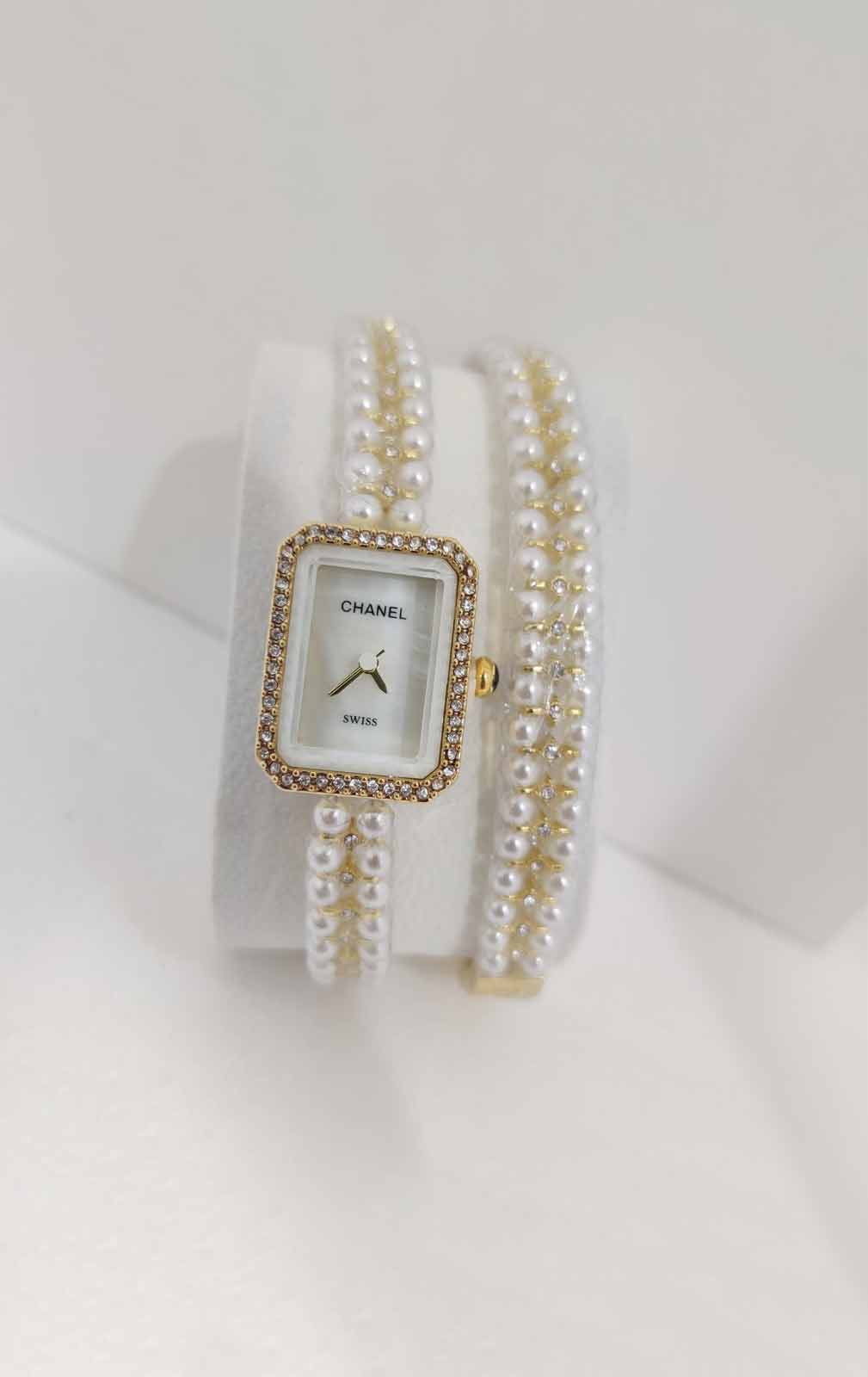 Women Pearl Bracelet Watche-CH-A01