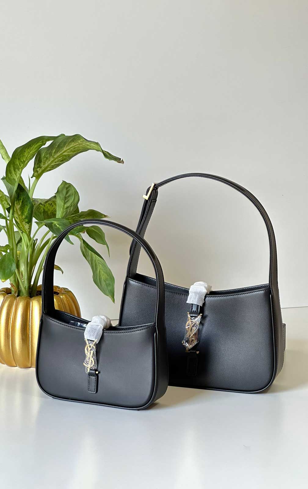 YSL Hobo Shoulder Handbag Leather-YSL-R-54